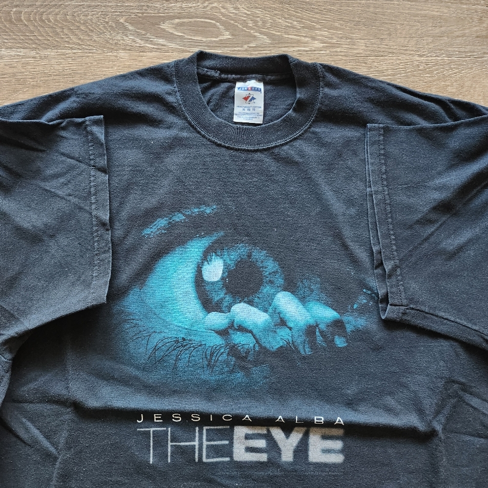 Y2K The Eye Jessica Alba Horror Movie Promo Tshirt